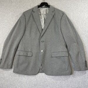 Lauren Ralph Lauren Blazer Men's‎ 42S Gray Cotton Nylon Spandex 2 Button *Flaw